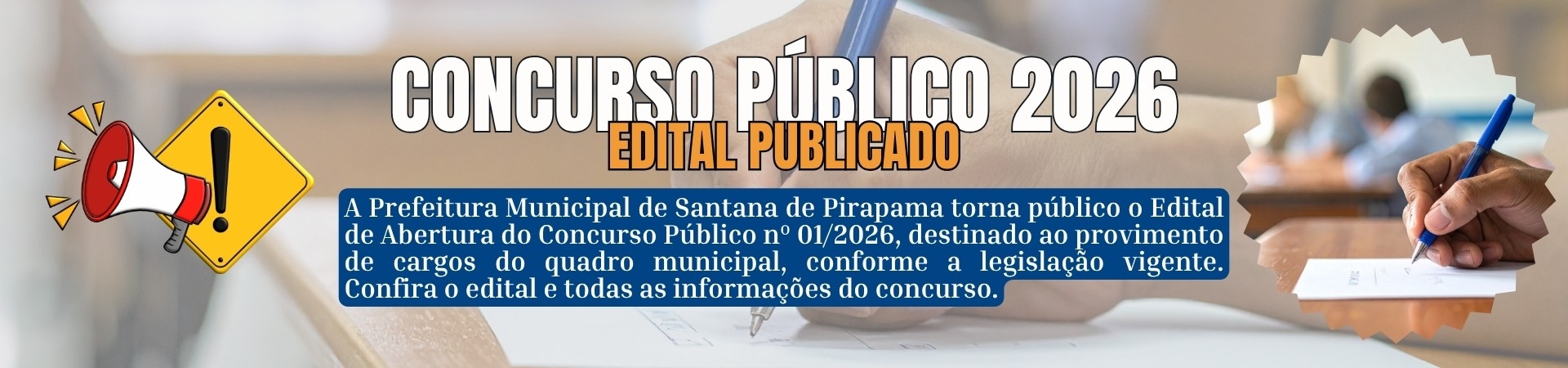 Concurso Público de 2026