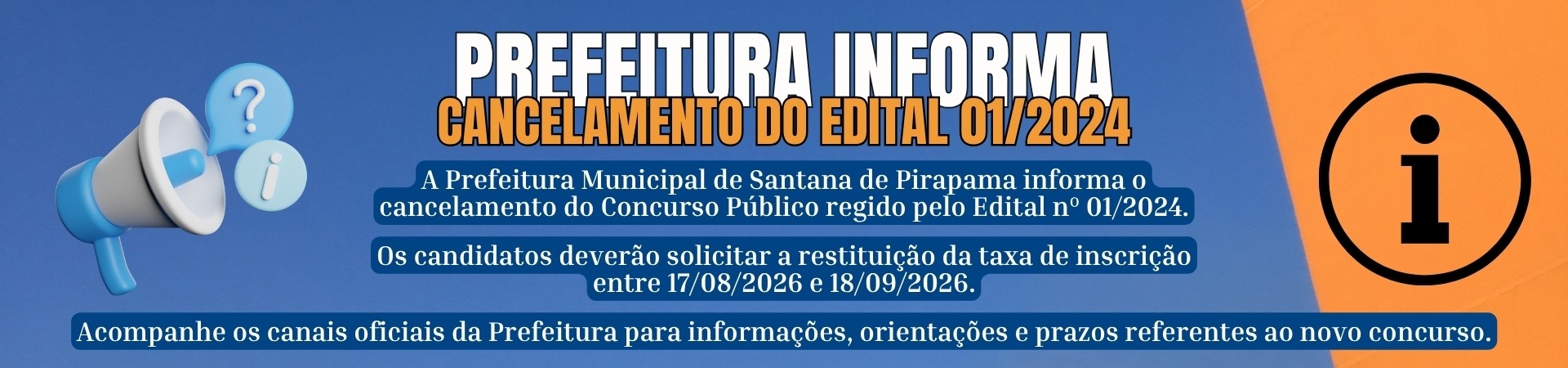 Cancelamento de Edital
