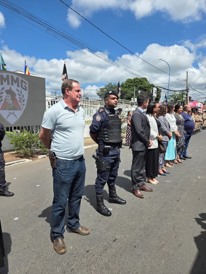 Solenidade dos 30 anos do 25º Batalhão da Polícia Militar de MG.