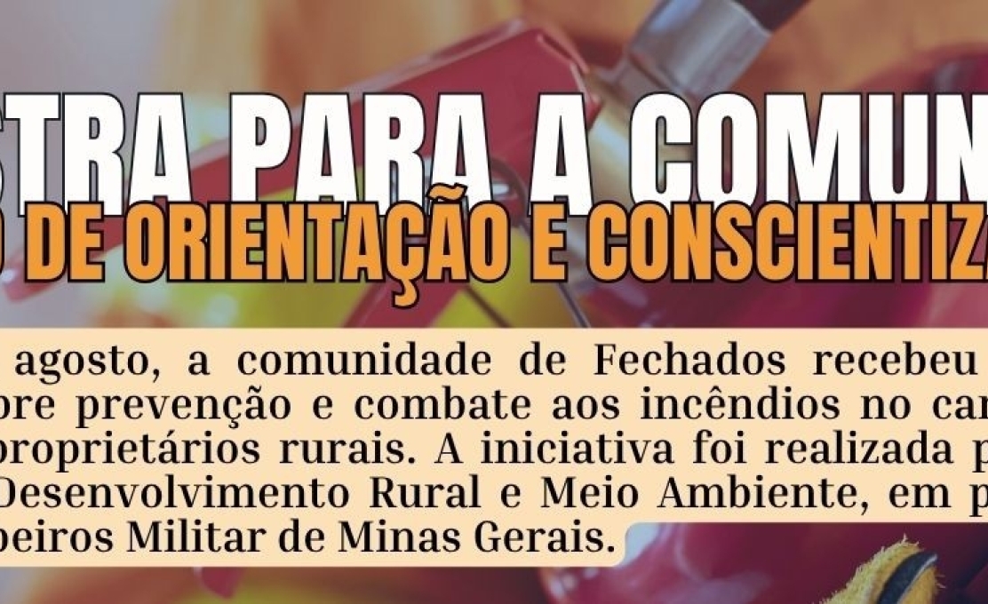 Prevenção e Orientação no Campo.