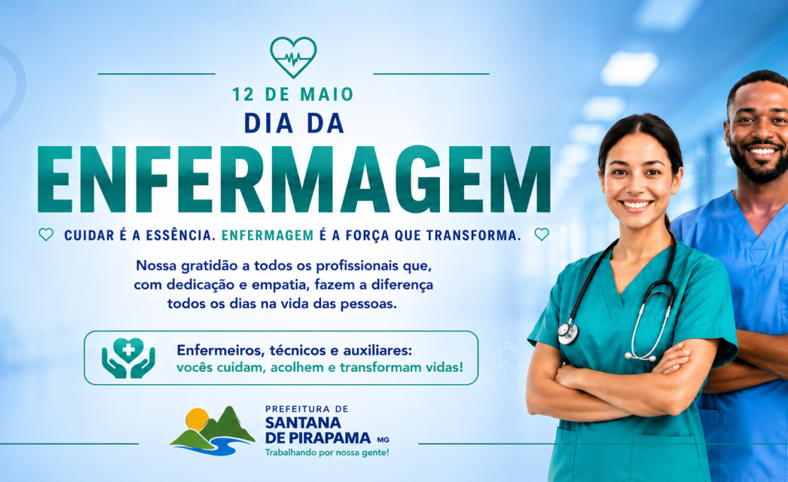 Prefeitura de Santana de Pirapama homenageia profissionais da enfermagem pelo compromisso com a vida