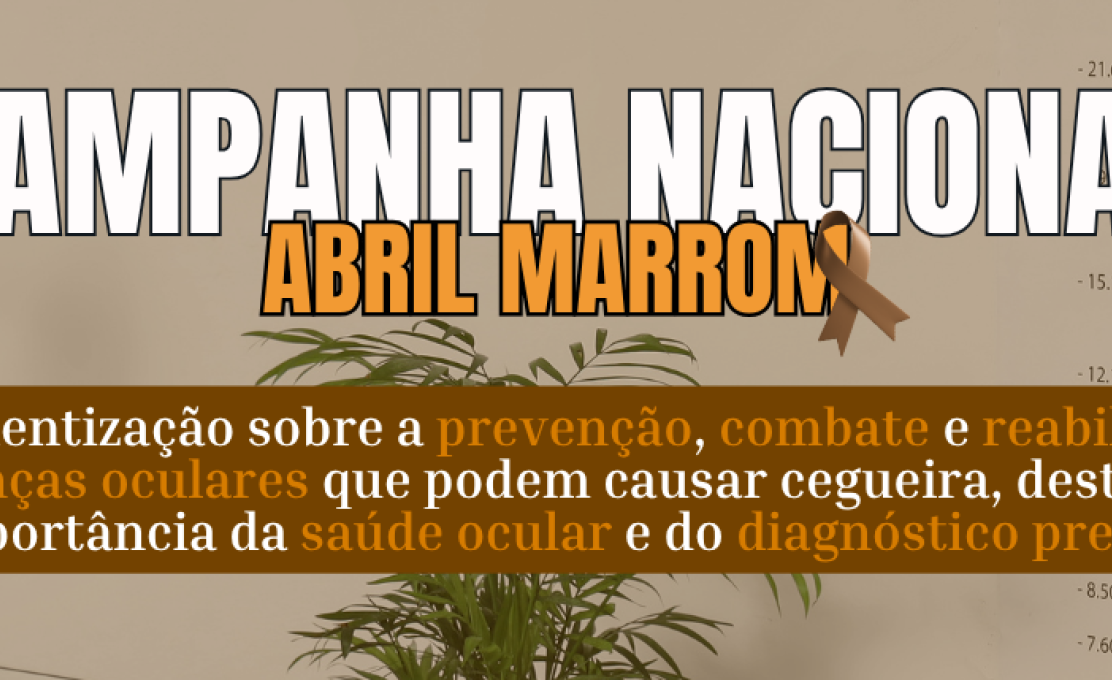 Abril Marrom: Prefeitura reforça a importância da prevenção e do cuidado com a saúde ocular