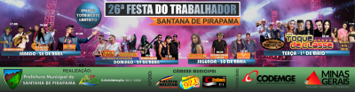 26ª Festa do Trabalhador de Santana de Pirapama tem atrações confirmadas